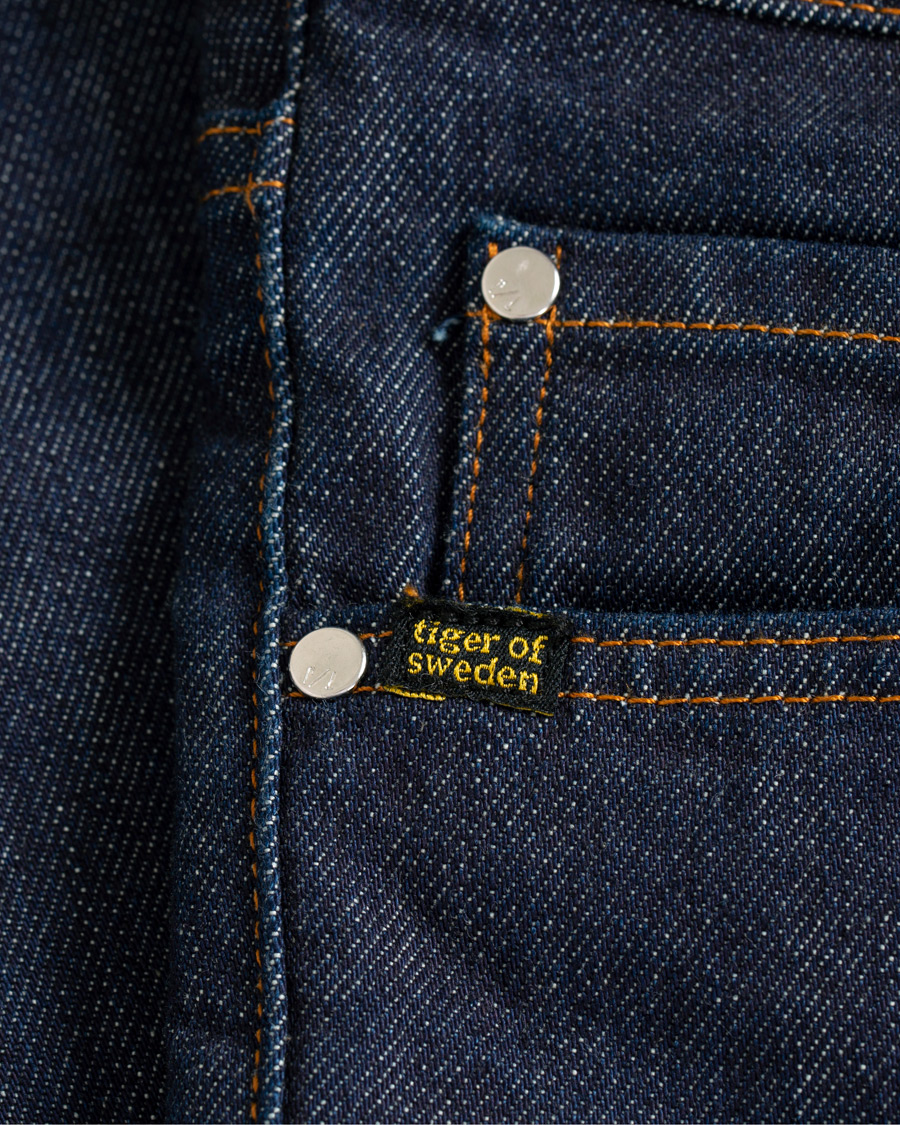 Uomini | Jeans | Tiger of Sweden Jeans | Rex Ohia Stretch Jeans Mid Blue