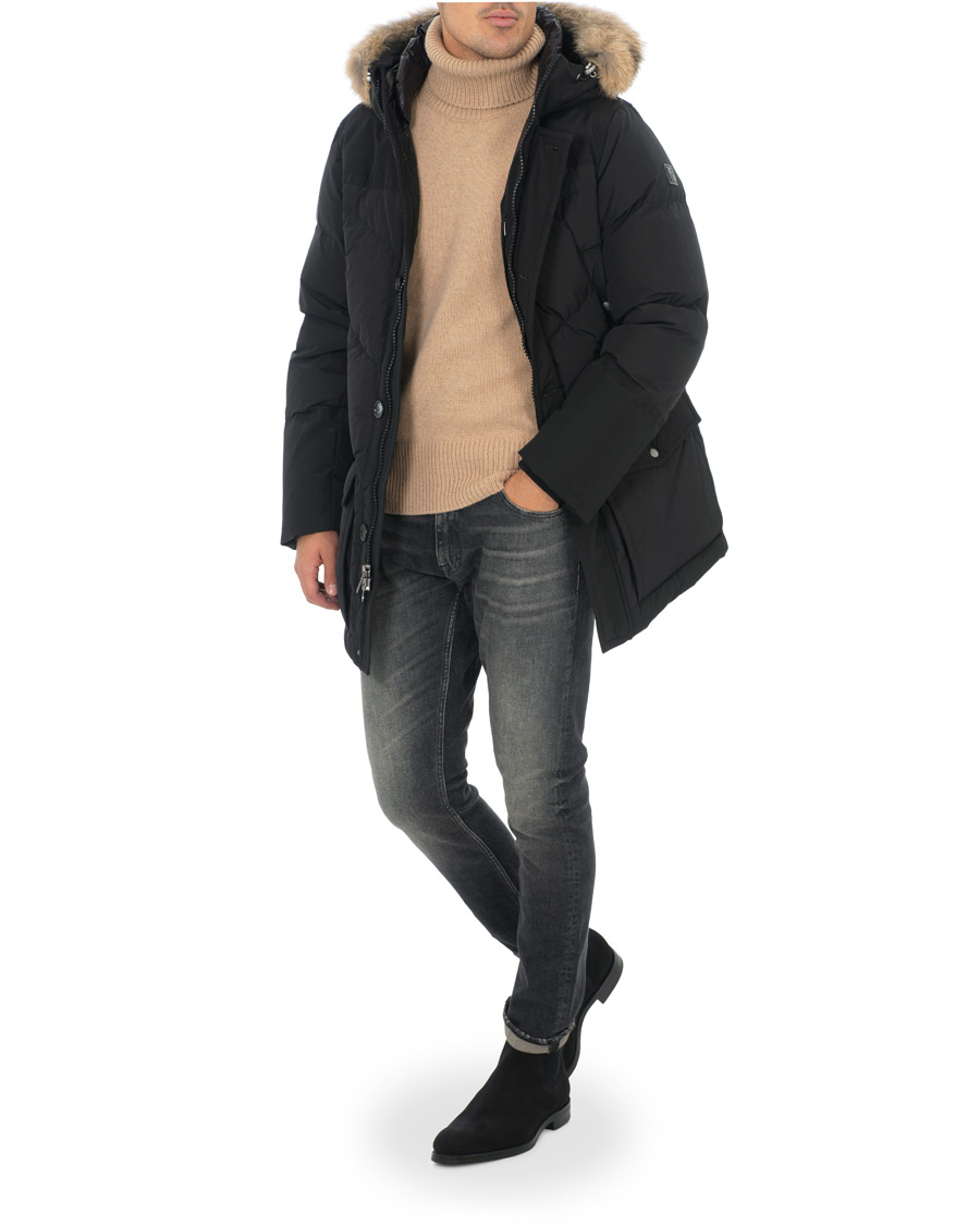 Uomini | Giacche | Woolrich | Quilted Arctic Parka DF Black