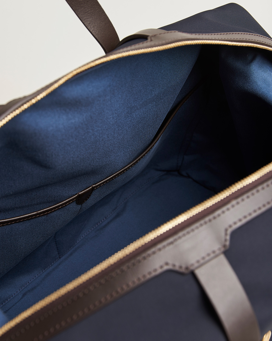 Uomini | Borse | Mismo | M/S Avail 48h Nylon Weekendbag Navy/Dark Brown