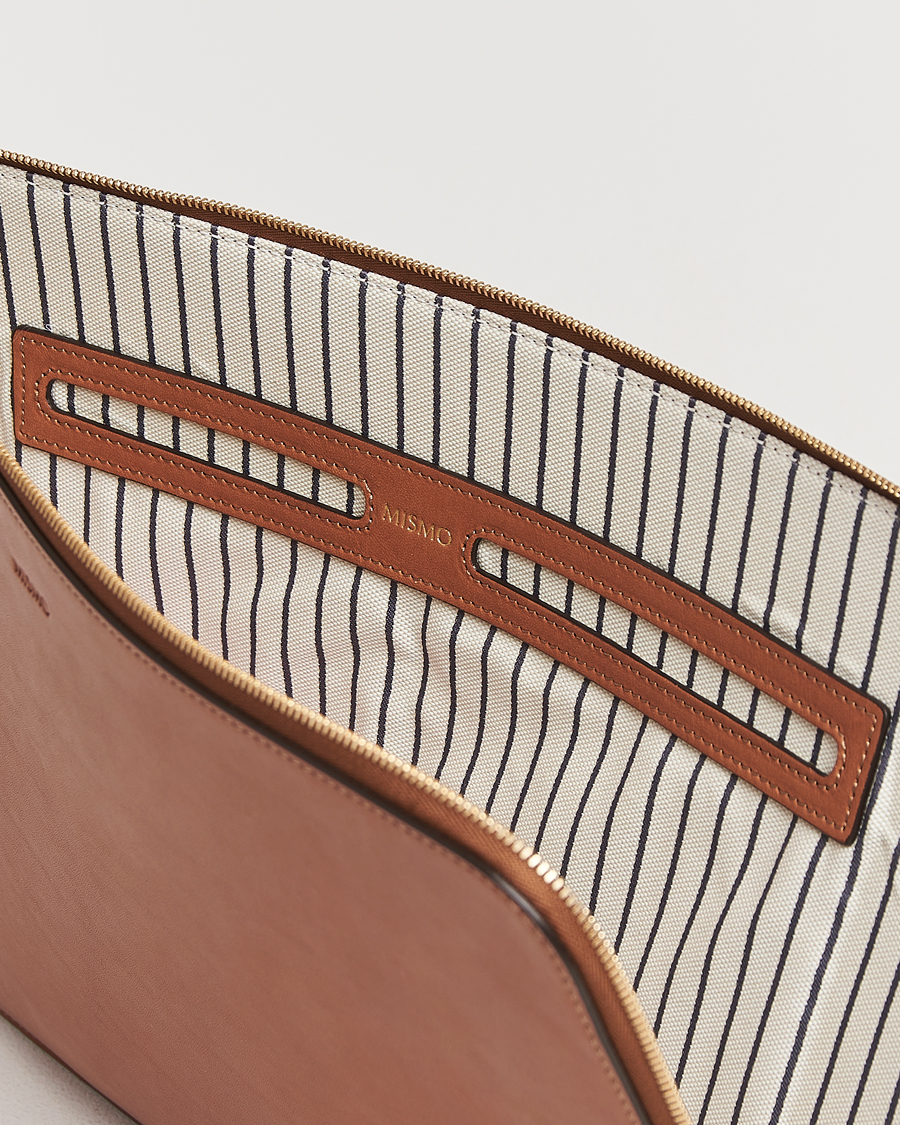 Uomini | Mismo Full Grain Leather Laptop Cover 14