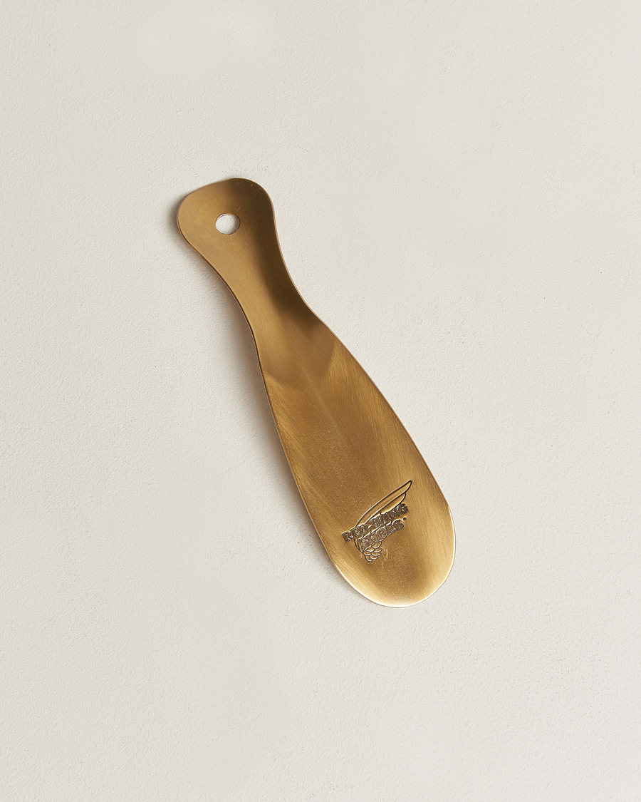 Uomini | Red Wing Shoes Antique Brass Boot Horn | Red Wing Shoes | Antique Brass Boot Horn
