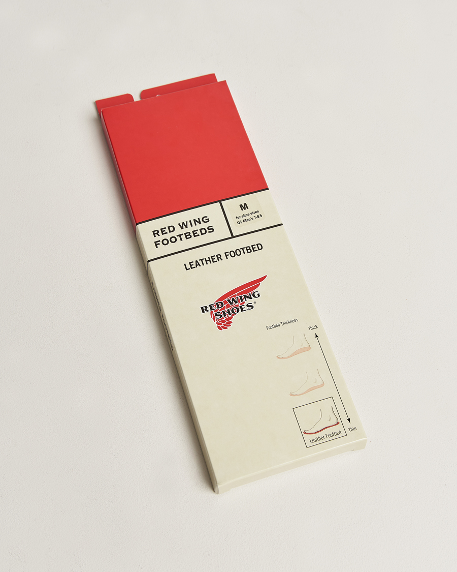 Uomini | Cura delle scarpe | Red Wing Shoes | Leather Footbed