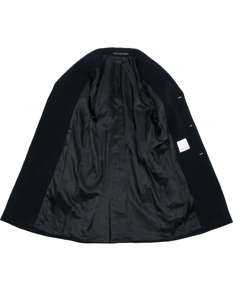 Uomini | Giacche | Samsøe Samsøe | Samsøe & Samsøe Bryn Wool Coat Night Sky