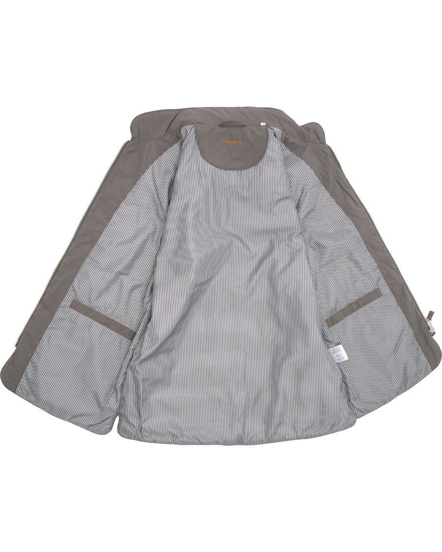 Uomini | Giacche | Stenströms | Soft Quilted Nylon Vest Grey