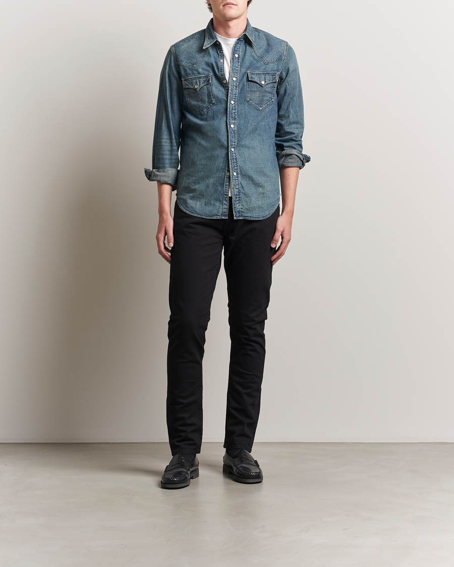 Uomini | Pantaloni | Polo Ralph Lauren | Sullivan Slim Fit Hudson Stretch Jeans Black