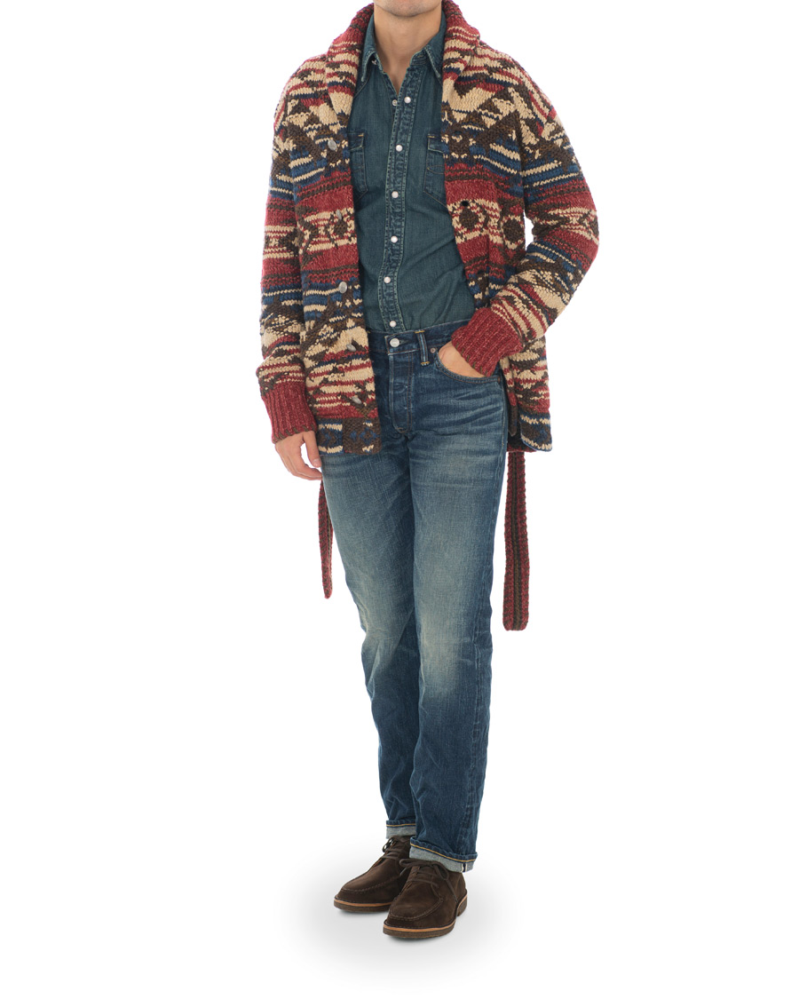 Uomini | Jeans | RRL | Low Straight Fit Selvedge Jeans Milwaukee Wash