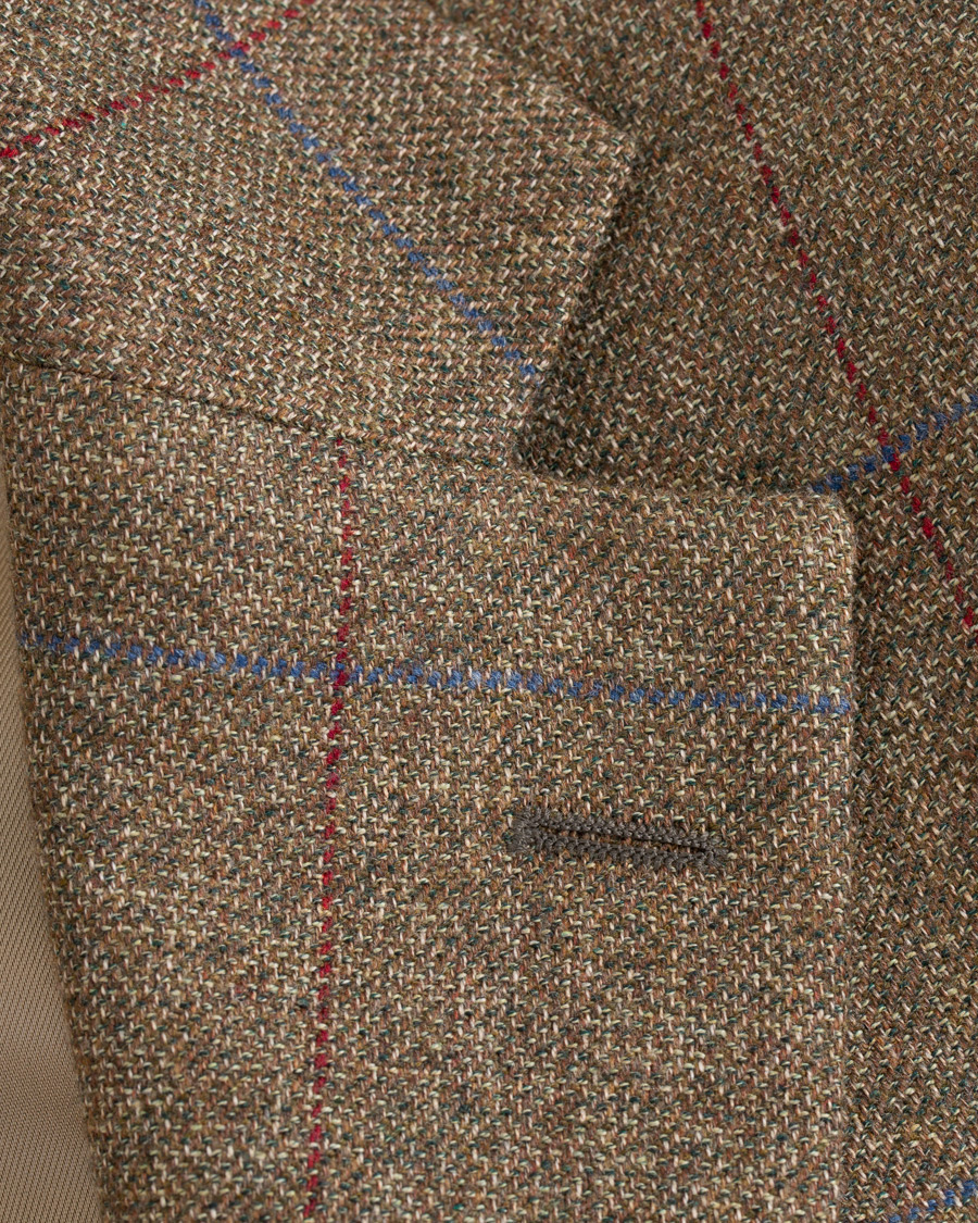Uomini | Blazers | Walker Slater | Edward Tweed Windowpane Blazer Brown