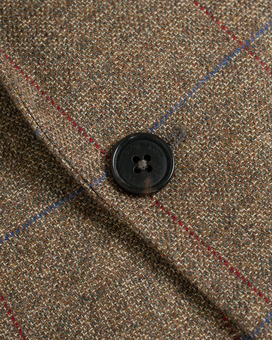 Uomini | Blazers | Walker Slater | Edward Tweed Windowpane Blazer Brown