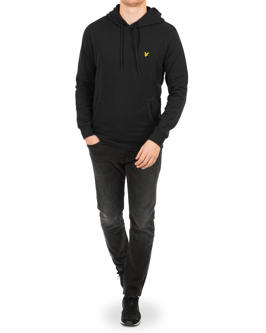 Uomini | Maglieria | Lyle & Scott | Pullover Hoodie True Black
