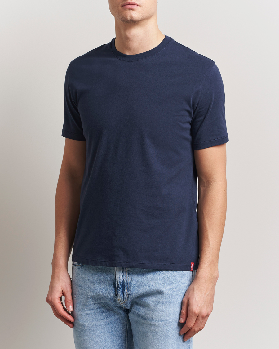 Uomini | T-shirt | Levi's | 2-Pack Crew Neck T-Shirt Navy/White