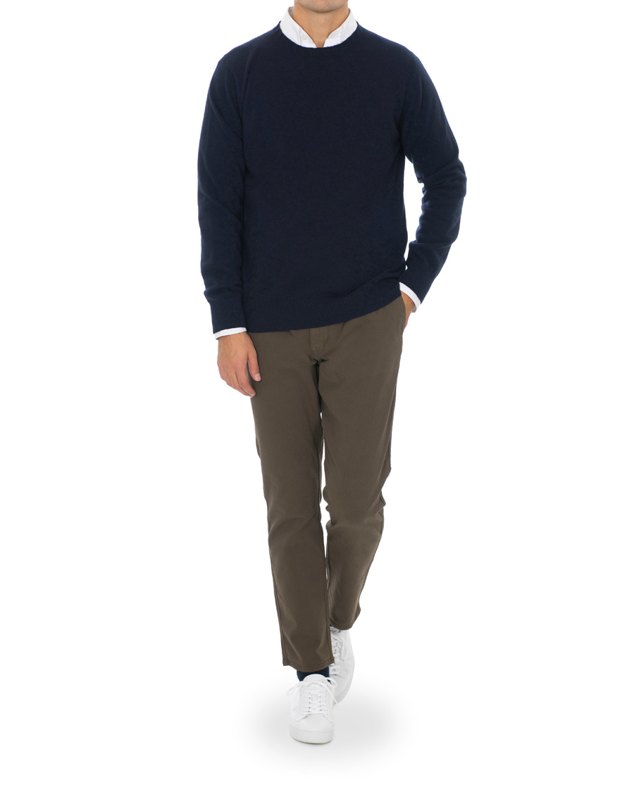 Uomini | Pantaloni | Tiger of Sweden Jeans | River Stretch Pants Timber Brown