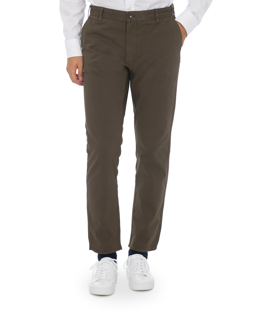 Uomini | Pantaloni | Tiger of Sweden Jeans | River Stretch Pants Timber Brown