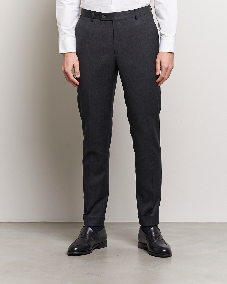 Uomini | Pantaloni | Morris | Heritage Prestige Suit Trousers Grey