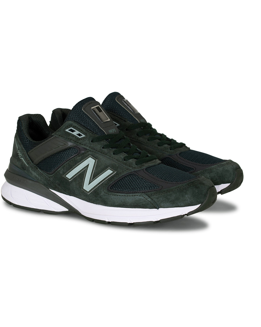 Uomini | New Balance Made in USA 990 Sneaker Green | New Balance | Made in USA 990 Sneaker Green