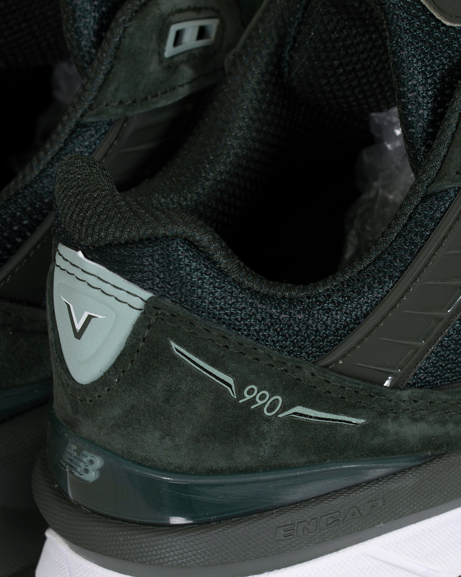 Uomini | New Balance Made in USA 990 Sneaker Green | New Balance | Made in USA 990 Sneaker Green