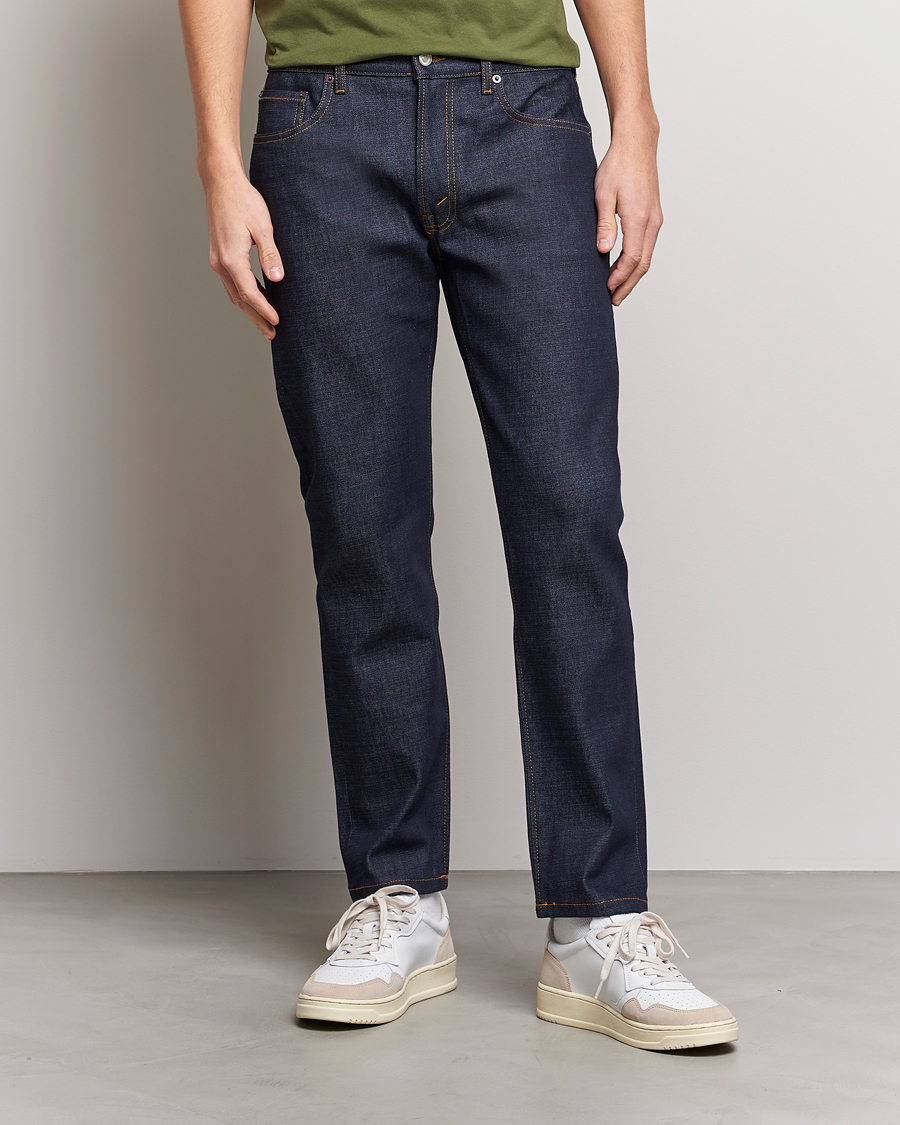 Uomini | Pantaloni | Jeanerica | TM005 Tapered Jeans Blue Raw