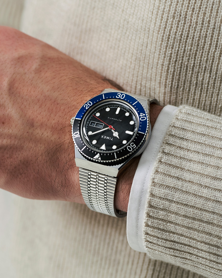 Uomini | Timex M79 Automatic 40mm Blue/Black | Timex | M79 Automatic 40mm Blue/Black