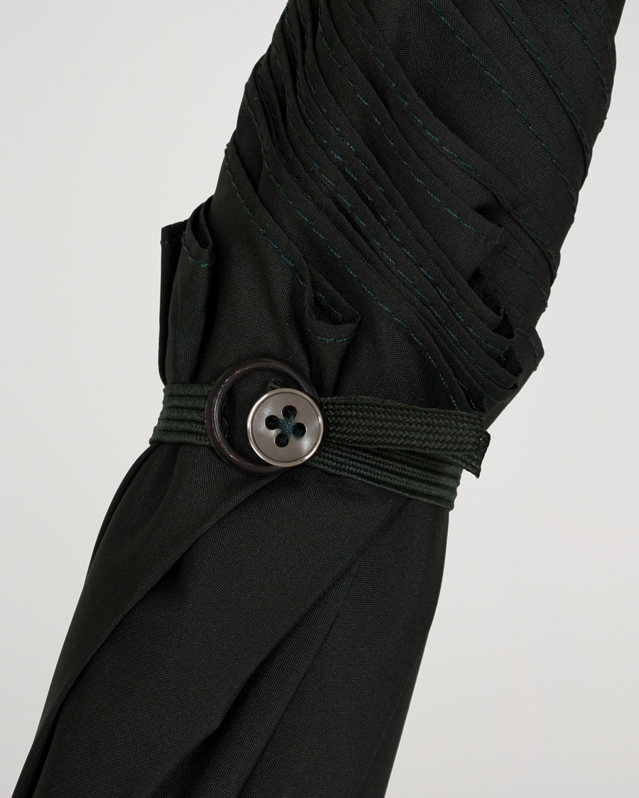 Uomini | Ombrelli | Fox Umbrellas | Polished Hardwood Umbrella Racing Green