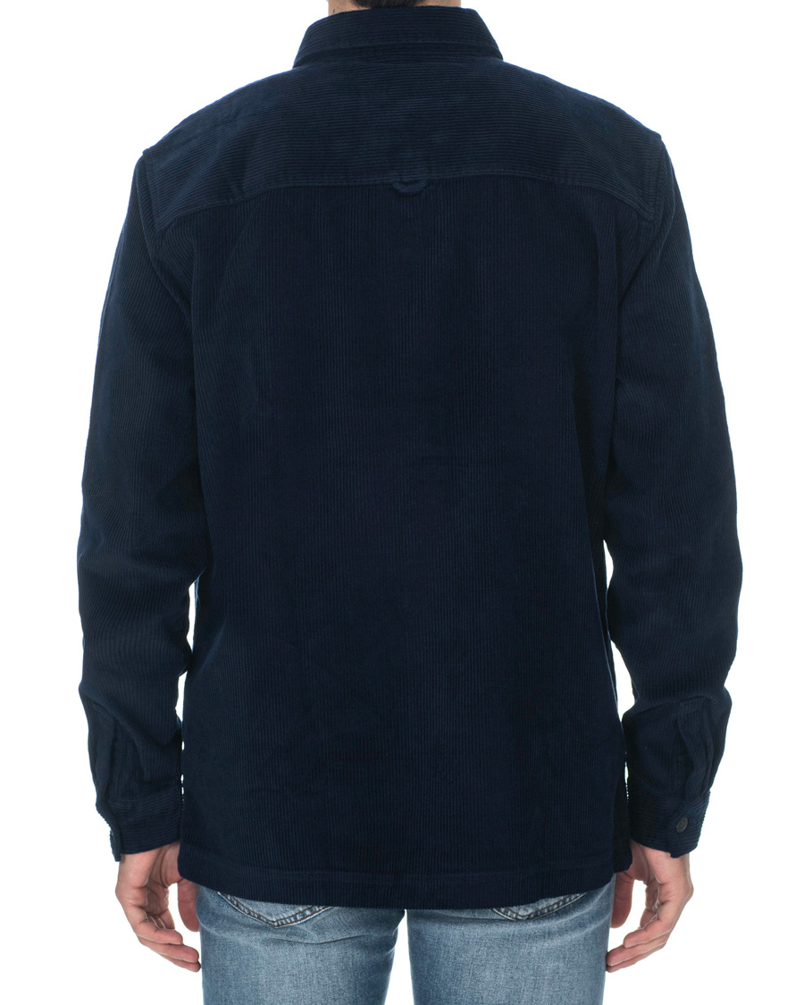 Uomini | Camicie | Lyle & Scott | Corduroy Overshirt Navy