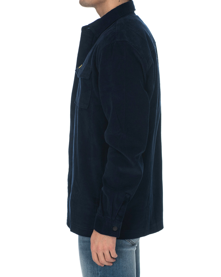 Uomini | Camicie | Lyle & Scott | Corduroy Overshirt Navy