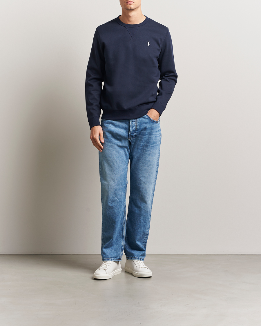 Uomini | Maglieria | Polo Ralph Lauren | Tech Crew Neck Sweatshirt Aviator Navy