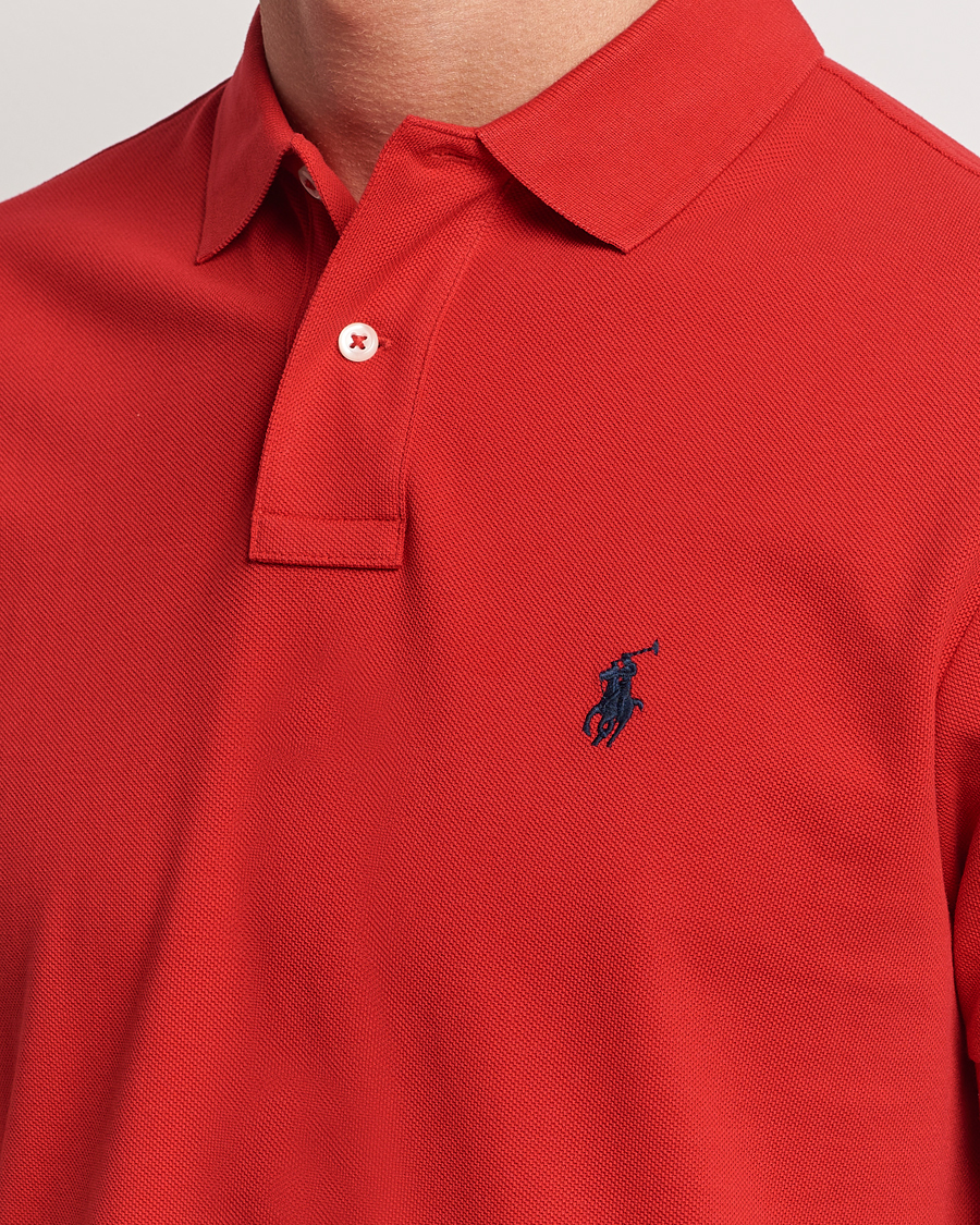 Uomini | Polo | Polo Ralph Lauren | Custom Slim Fit Polo Red