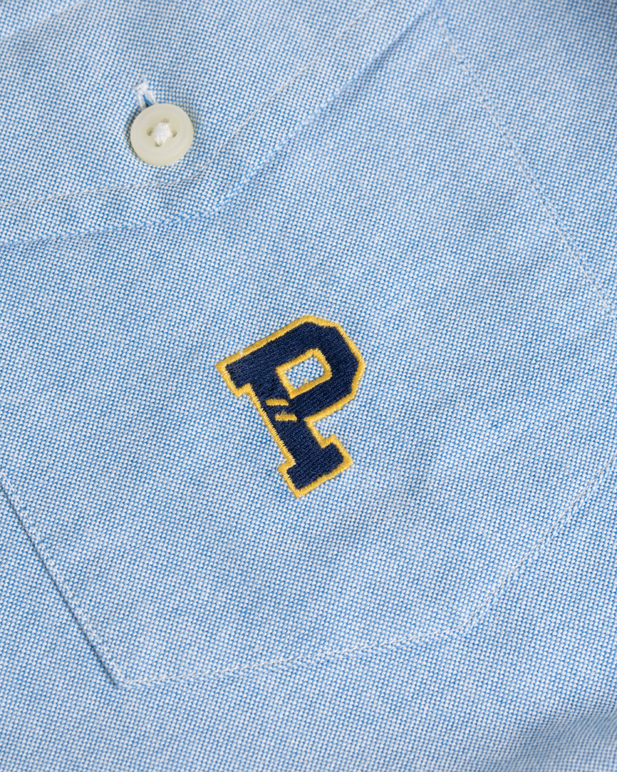 Uomini | Camicie | Polo Ralph Lauren | Custom Fit Oxford Shirt Blue