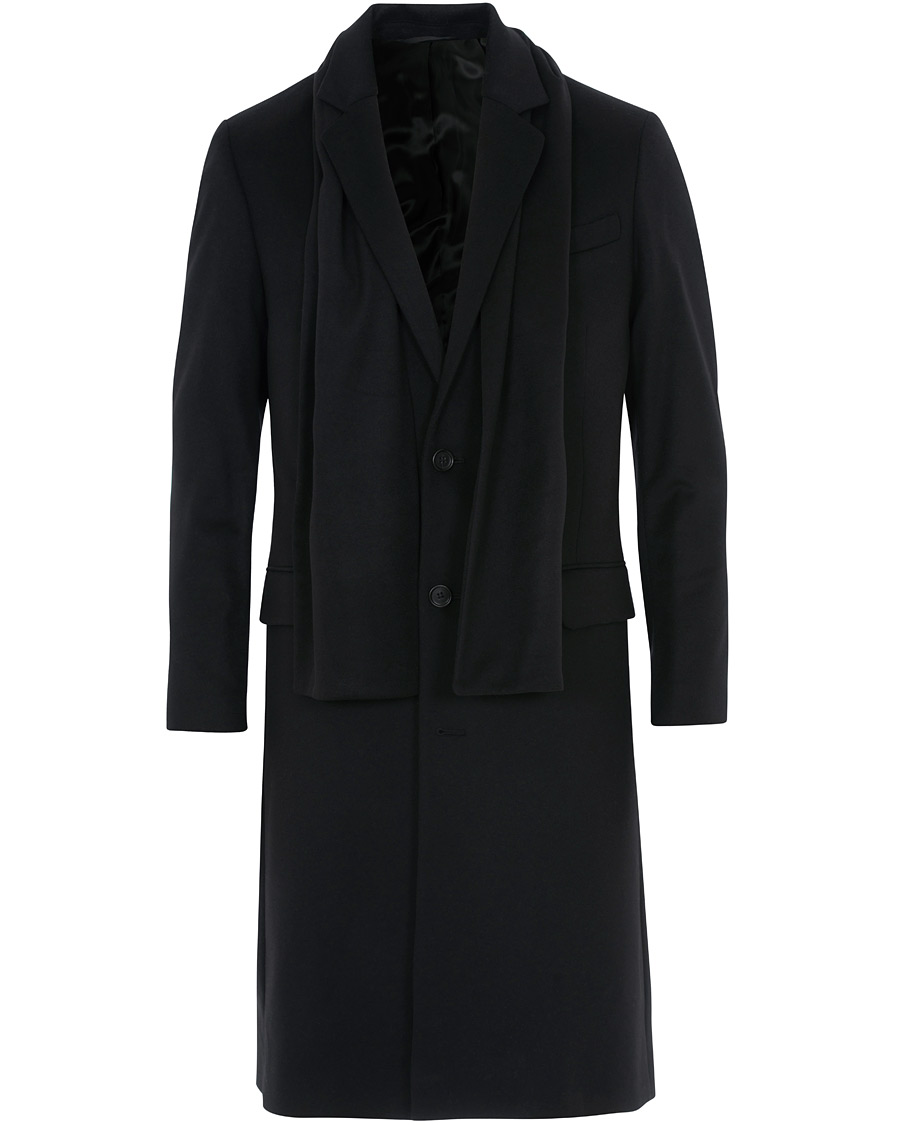 Uomini | Giacche | Tiger of Sweden | Cempier Long Wool Coat Black