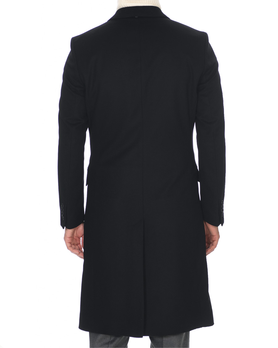 Uomini | Giacche | Tiger of Sweden | Cempier Long Wool Coat Black