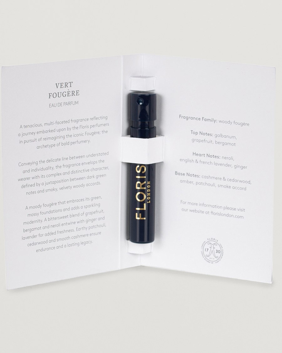 Uomini | Profumi | | Floris London Vert Fougère Eau de Parfum 1,2ml Sample