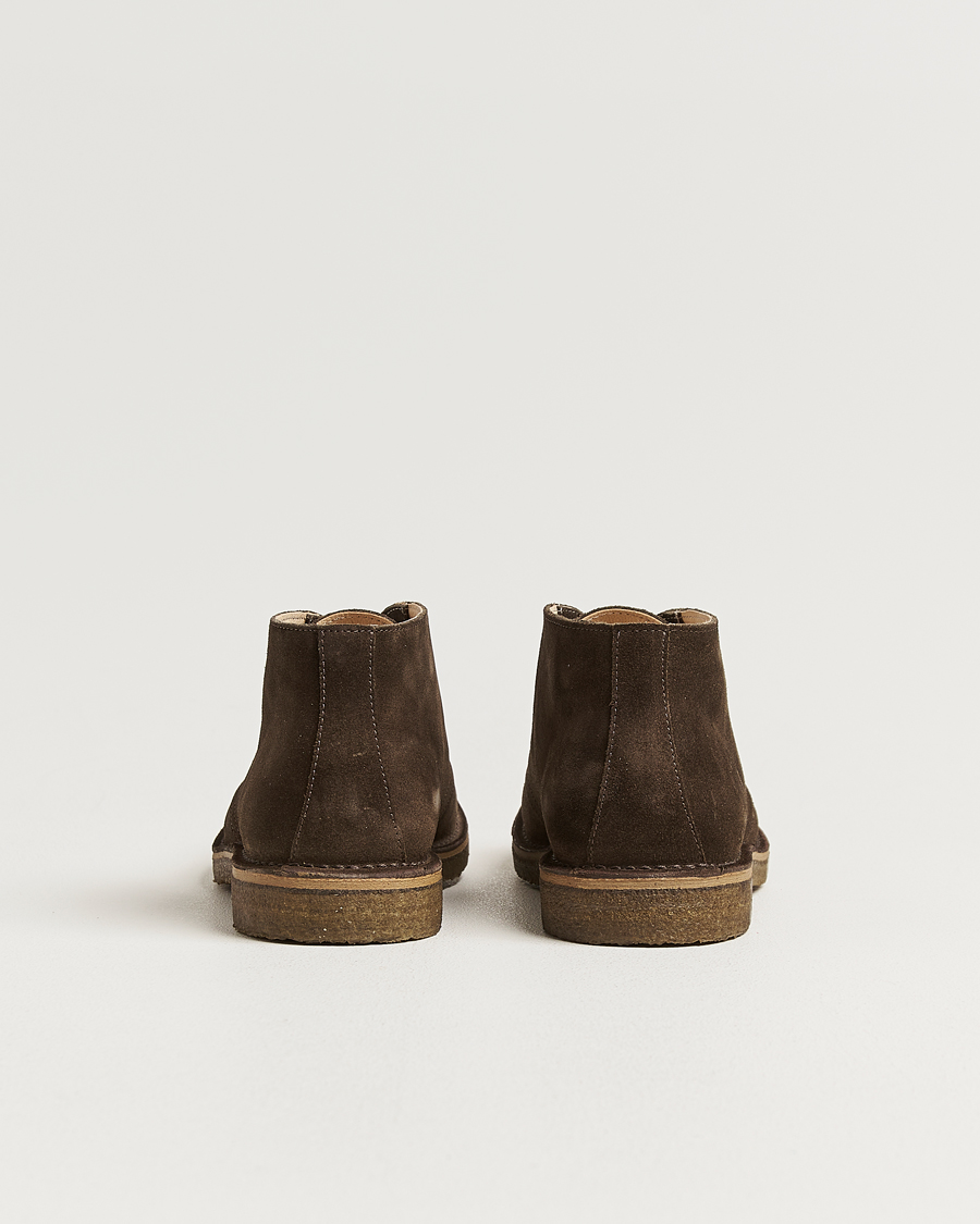 Uomini | Stivali | Astorflex | Greenflex Desert Boot Dark Brown Suede