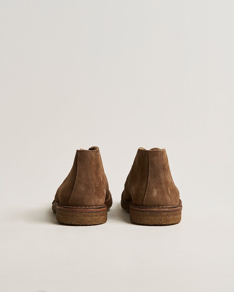 Uomini | Stivali | Astorflex | Greenflex Desert Boot Dark Khaki Suede