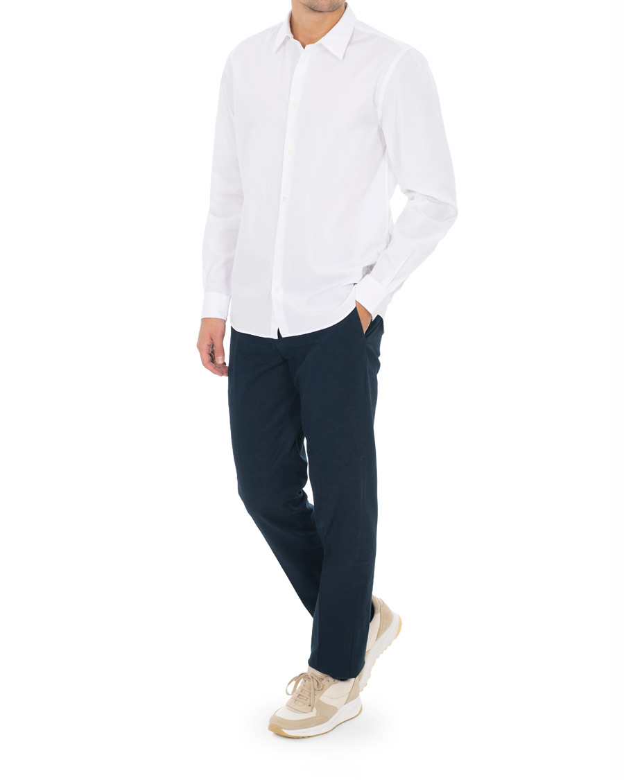 Uomini | Camicie | Norse Projects | Hans Classic Poplin Shirt White