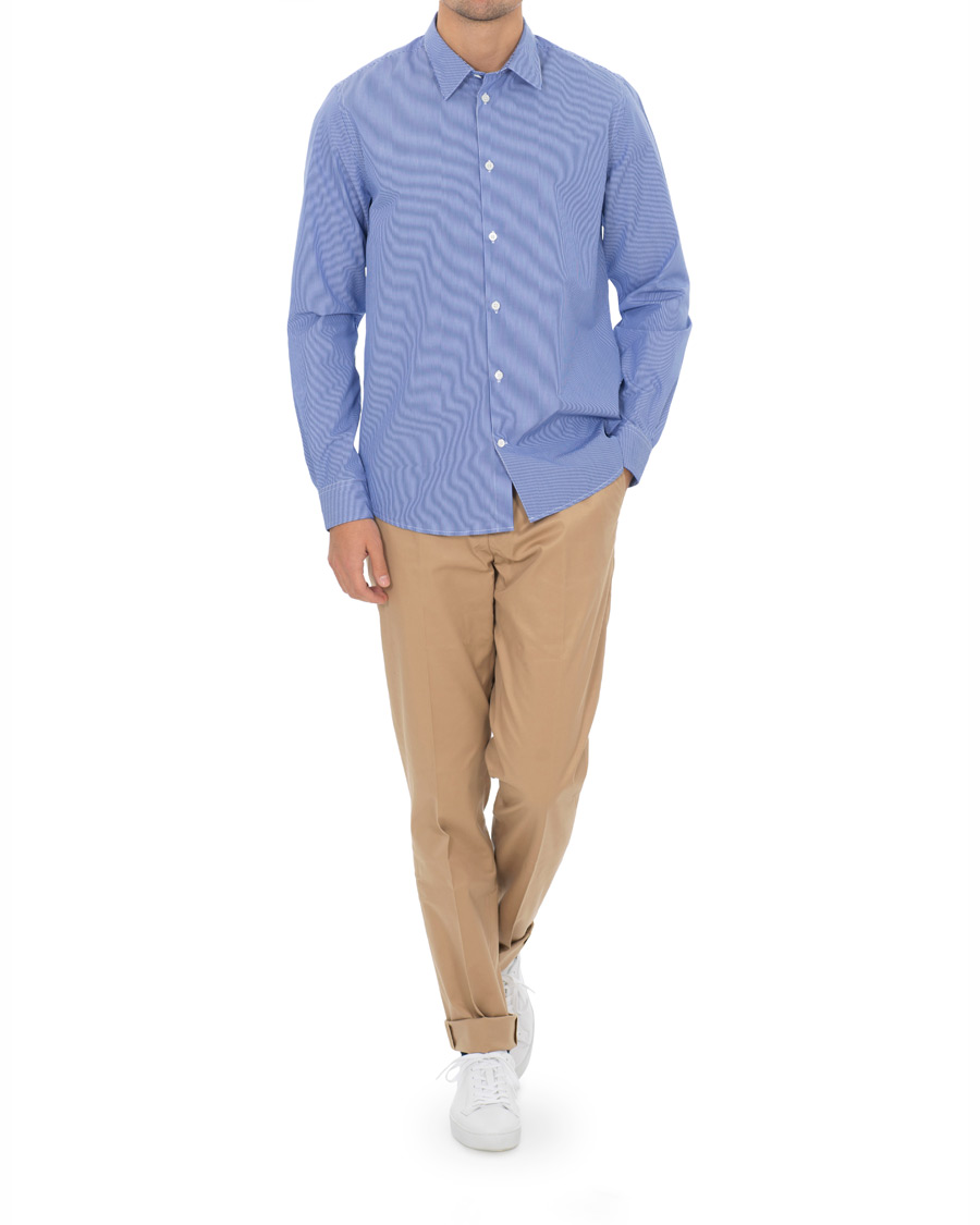 Uomini | Camicie | Norse Projects | Hans Classic Striped Shirt Navy