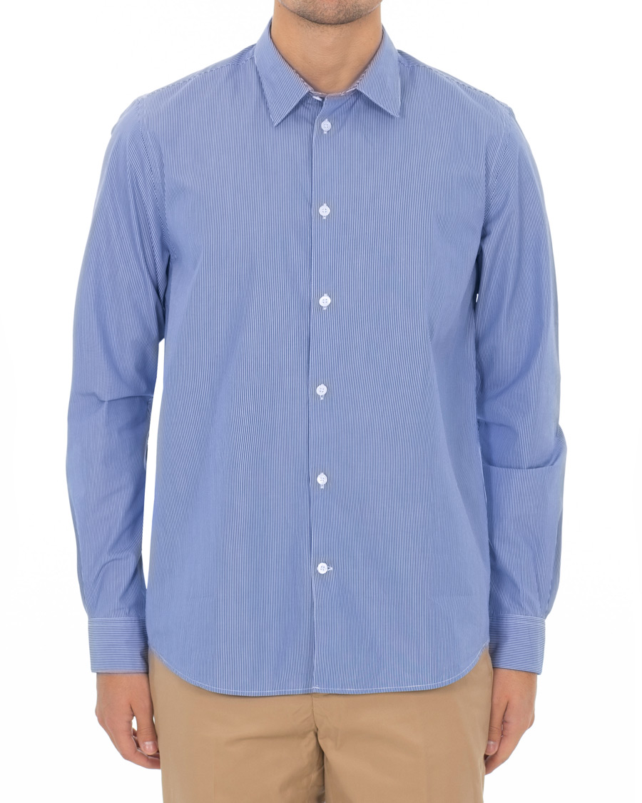 Uomini | Camicie | Norse Projects | Hans Classic Striped Shirt Navy