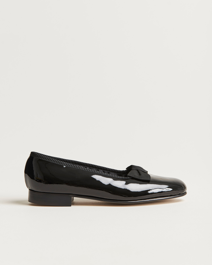 Uomini | Bowhill & Elliott Opera Patent Leather Pumps Black | Bowhill & Elliott | Opera Patent Leather Pumps Black