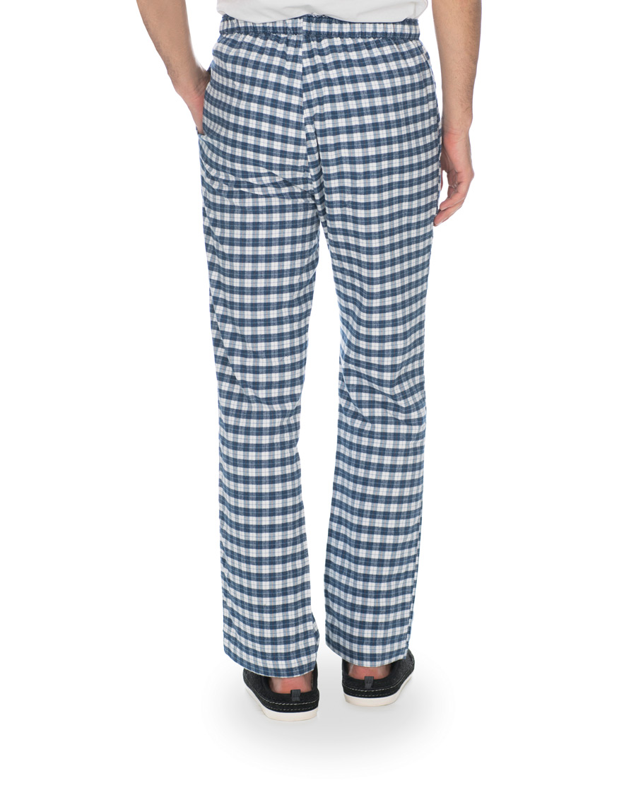 Uomini | Biancheria intima | Gant | Flannel Pyjama Set Eggshell
