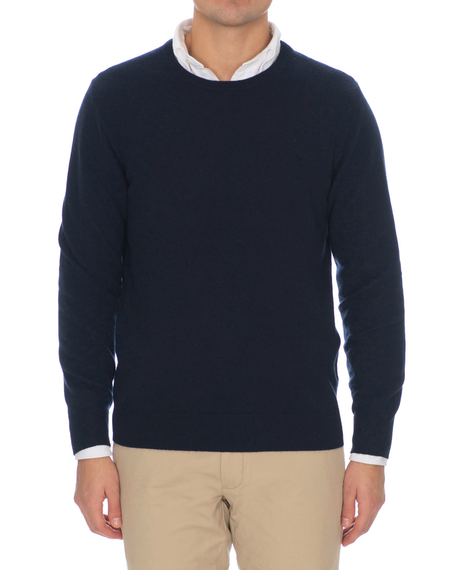 Uomini | Maglieria | J.Crew | Cashmere Crew Neck Navy