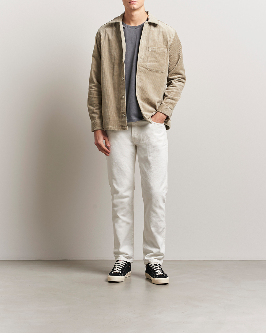 Uomini | Jeans | Jeanerica | TM005 Tapered Jeans Natural White