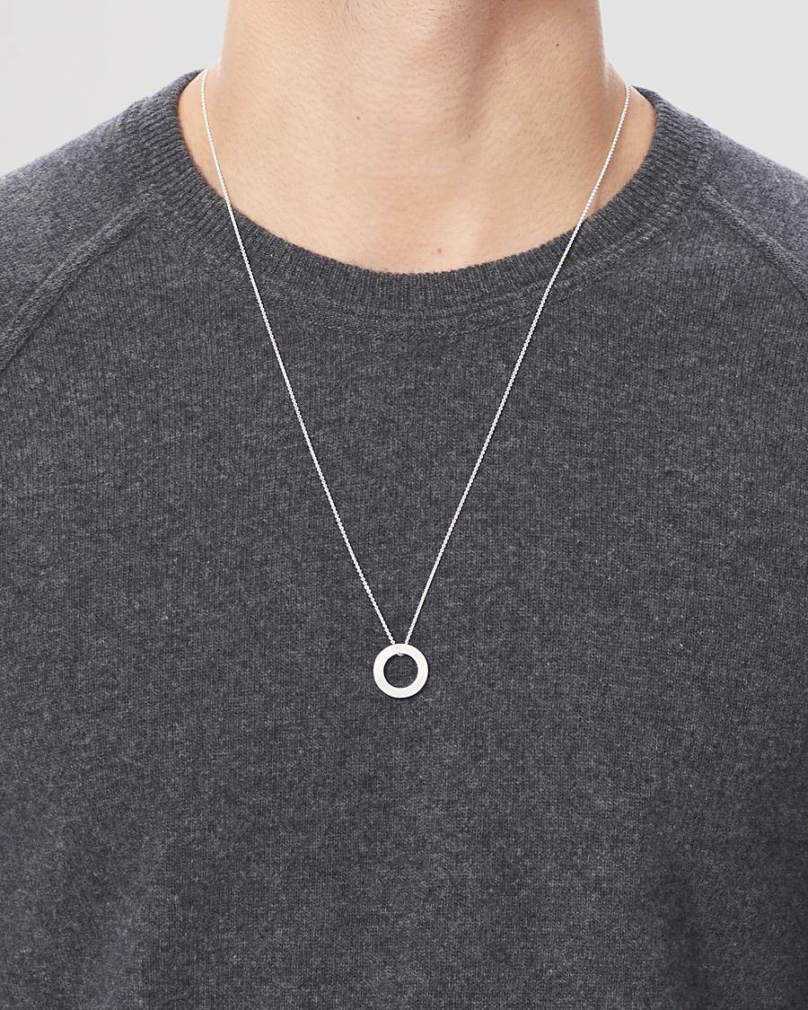 Uomini | LE GRAMME Circle Necklace Le 2.5 Sterling Silver | LE GRAMME | Circle Necklace Le 2.5 Sterling Silver