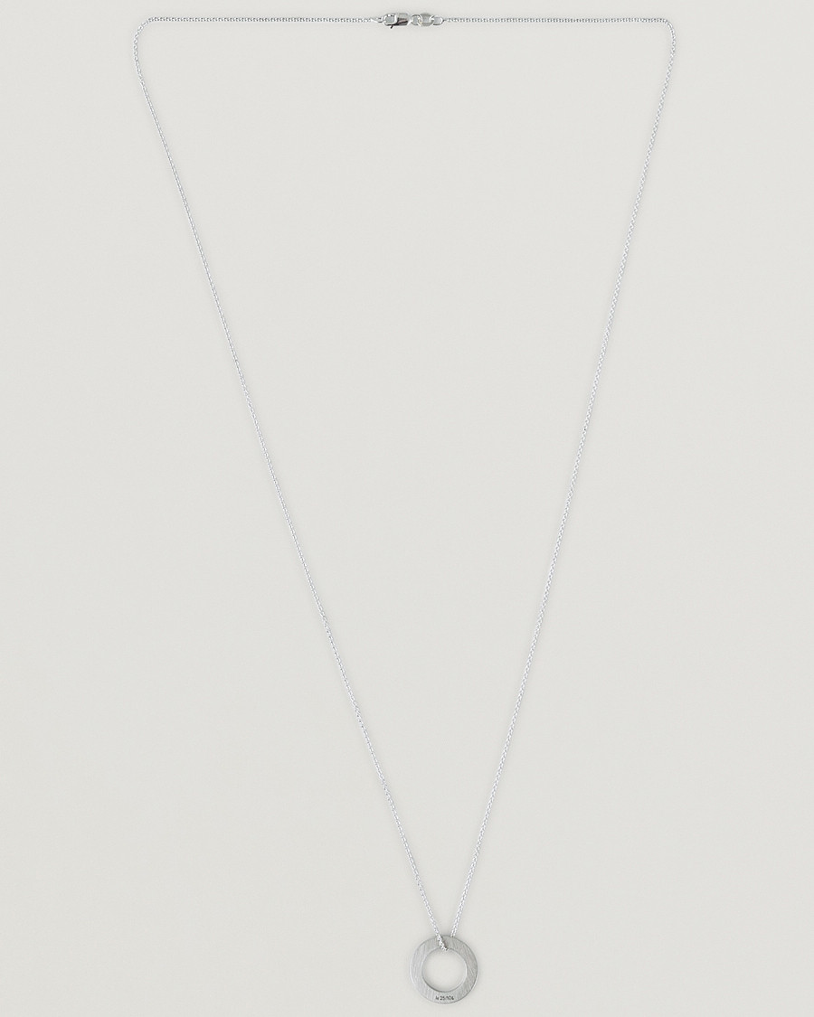 Uomini | LE GRAMME Circle Necklace Le 2.5 Sterling Silver | LE GRAMME | Circle Necklace Le 2.5 Sterling Silver