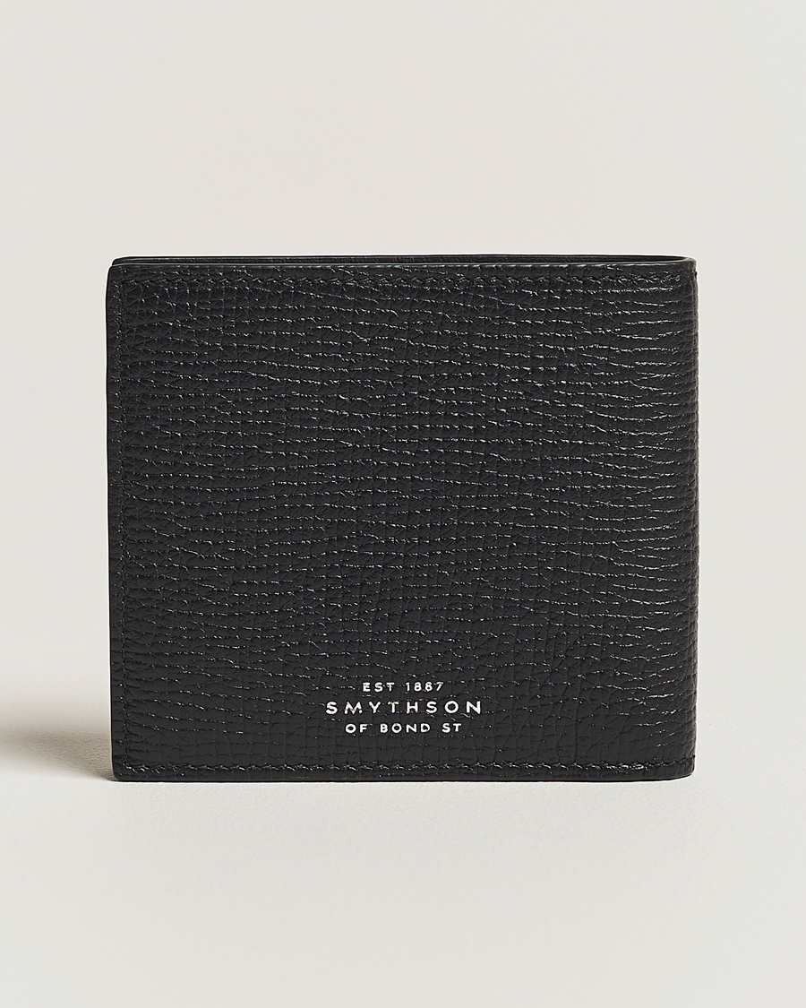 Uomini | Portafogli | Smythson | Ludlow 6 Card Wallet Black