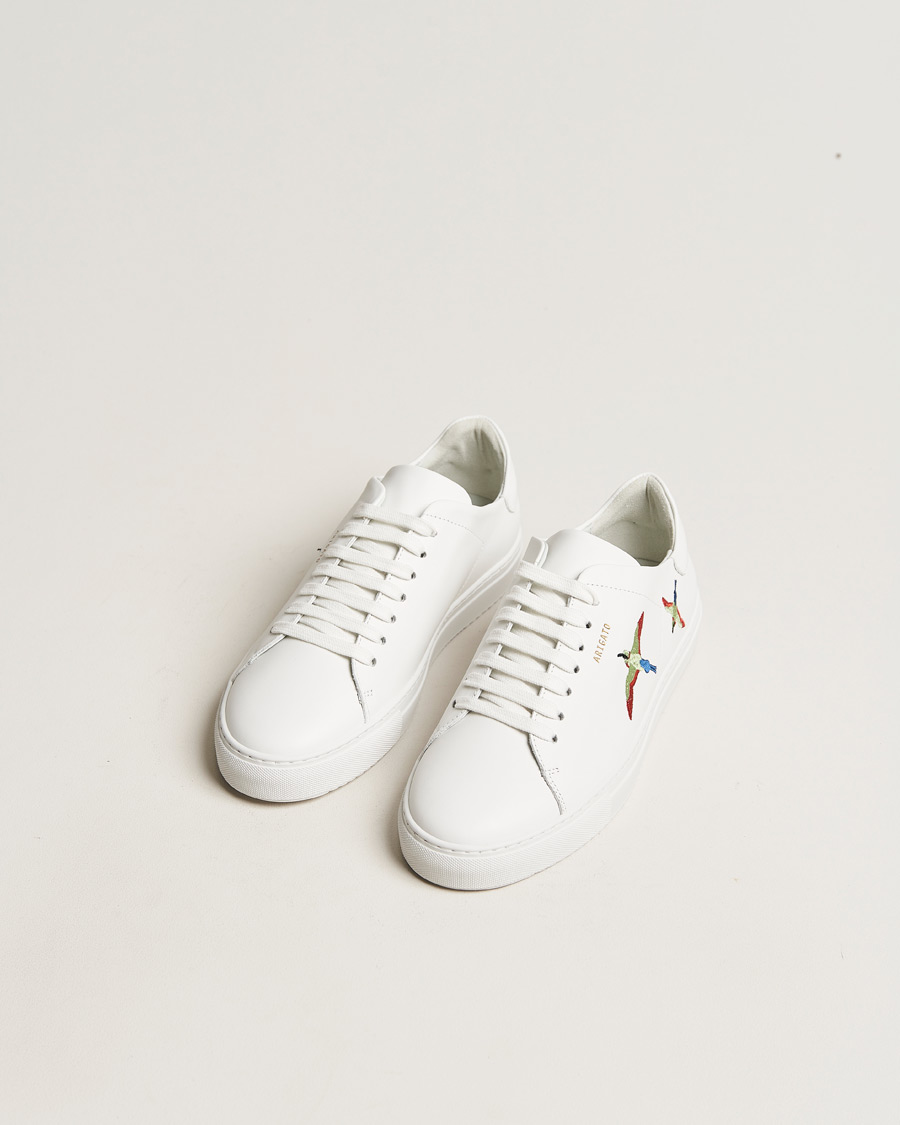 Uomini | Axel Arigato Clean 90 Bird Sneaker White Leather | Axel Arigato | Clean 90 Bird Sneaker White Leather
