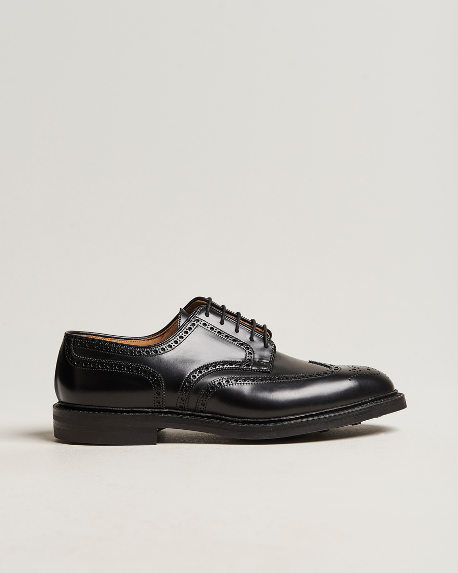 Uomini | Brogues | Crockett & Jones | Pembroke Derbys Black Calf