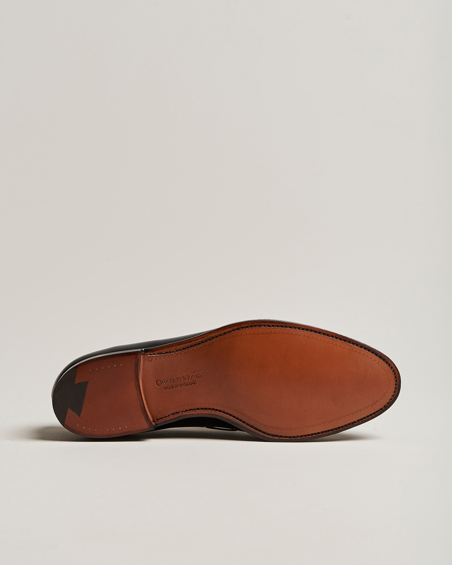 Uomini | Mocassini | Crockett & Jones | Cavendish 2 Tassel Loafer Black Calf