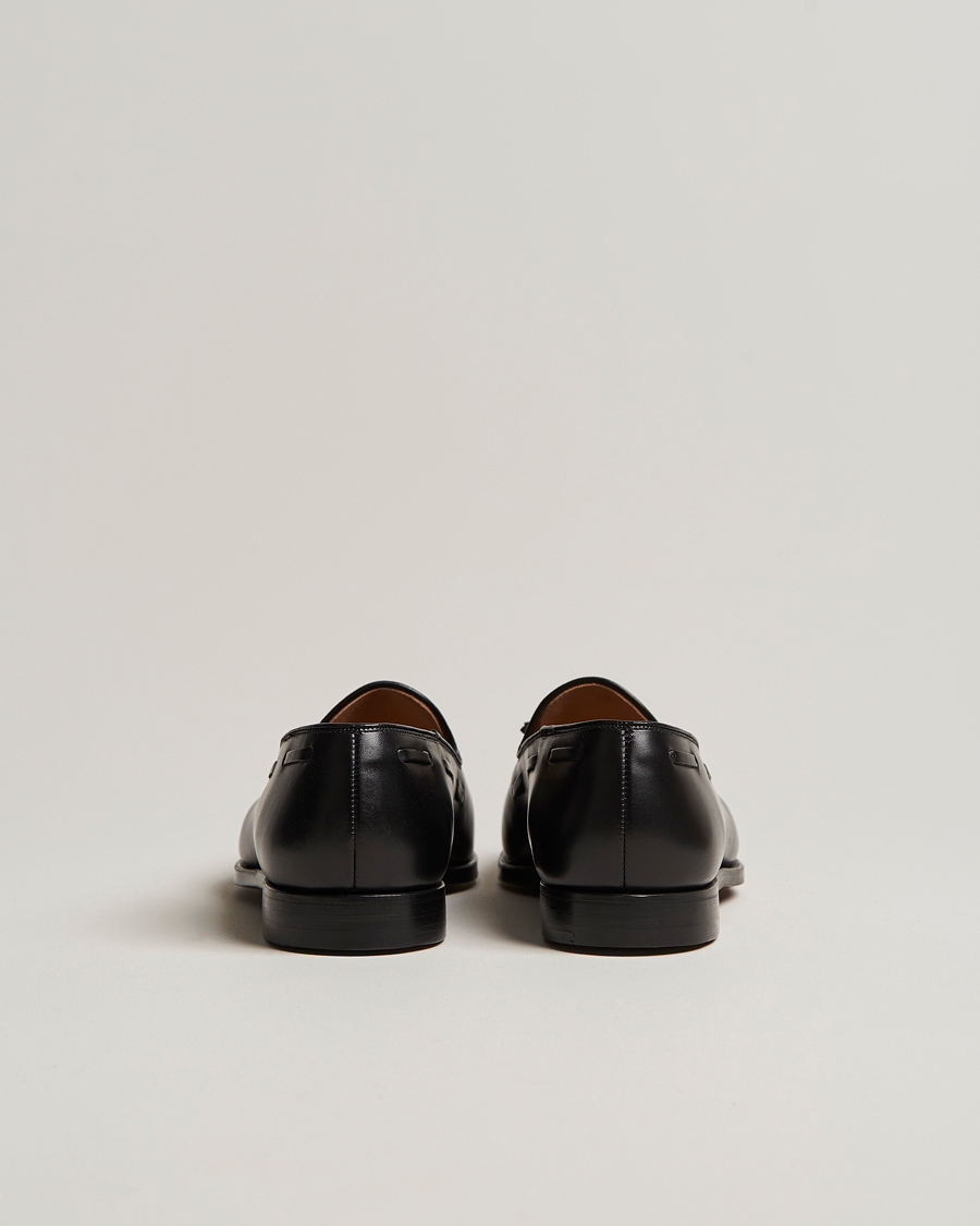 Uomini | Mocassini | Crockett & Jones | Cavendish 2 Tassel Loafer Black Calf