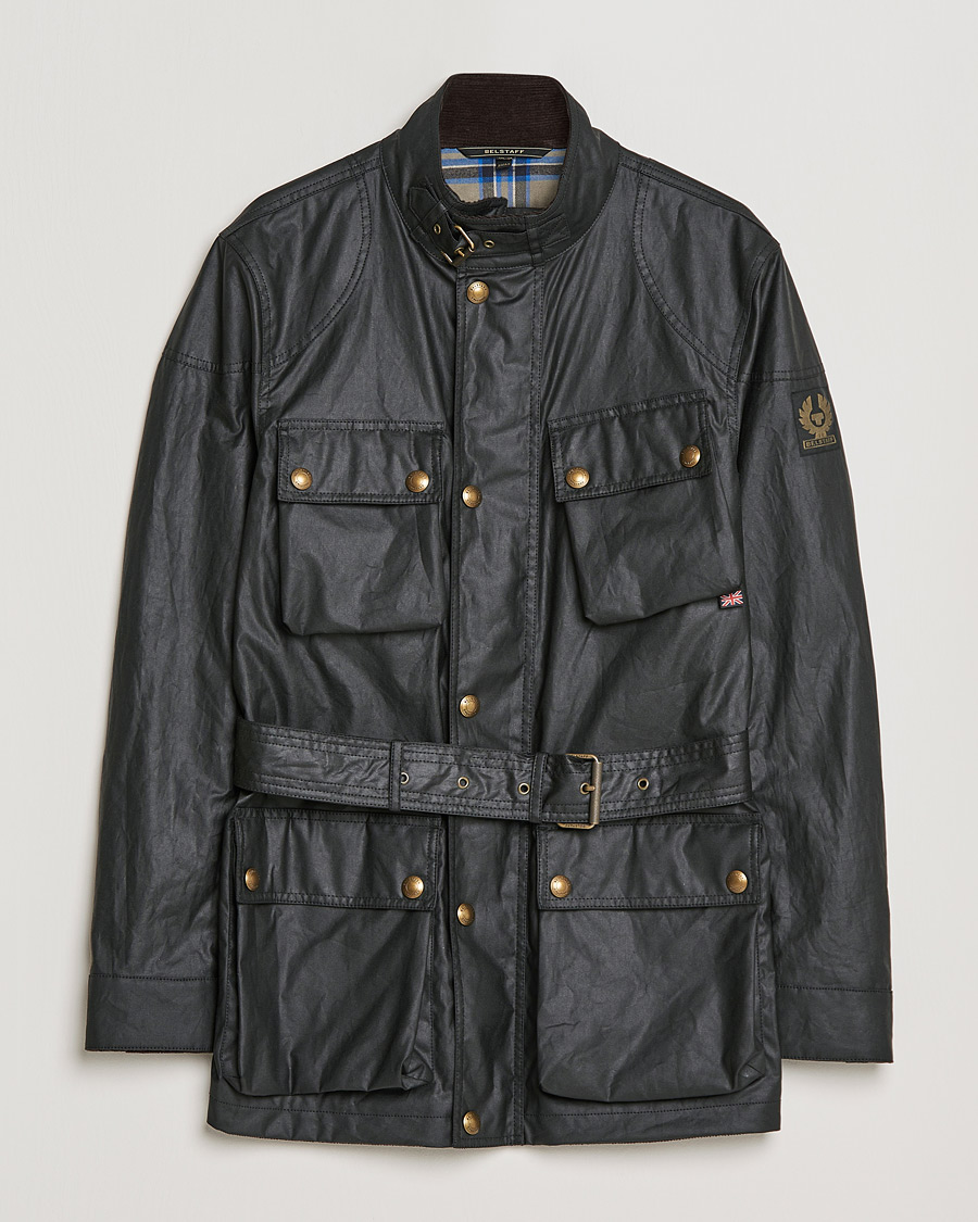 Uomini | Giacche | Belstaff | Trialmaster Waxed Jacket Black