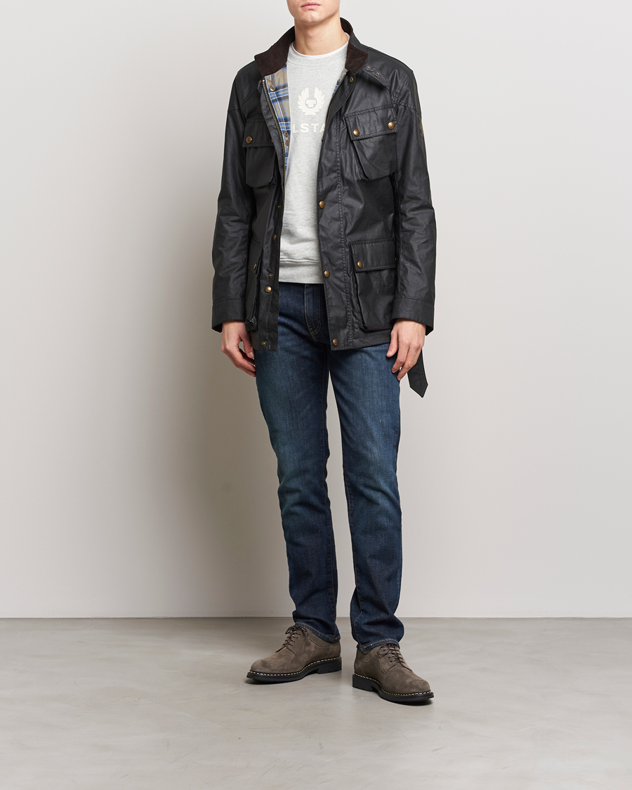 Uomini | Giacche | Belstaff | Trialmaster Waxed Jacket Black