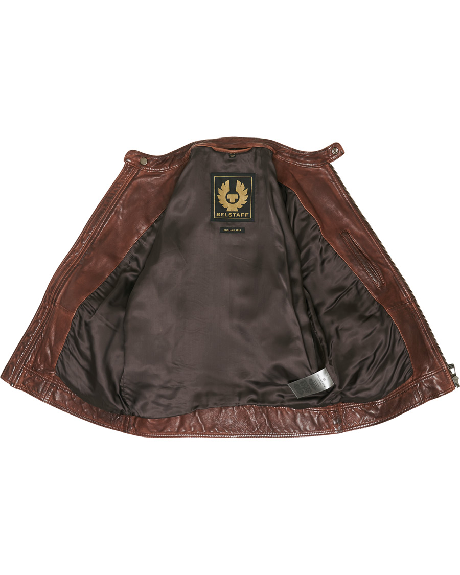 Uomini | Giacche | Belstaff | V Racer 2.0 Leather Jacket Light Brown