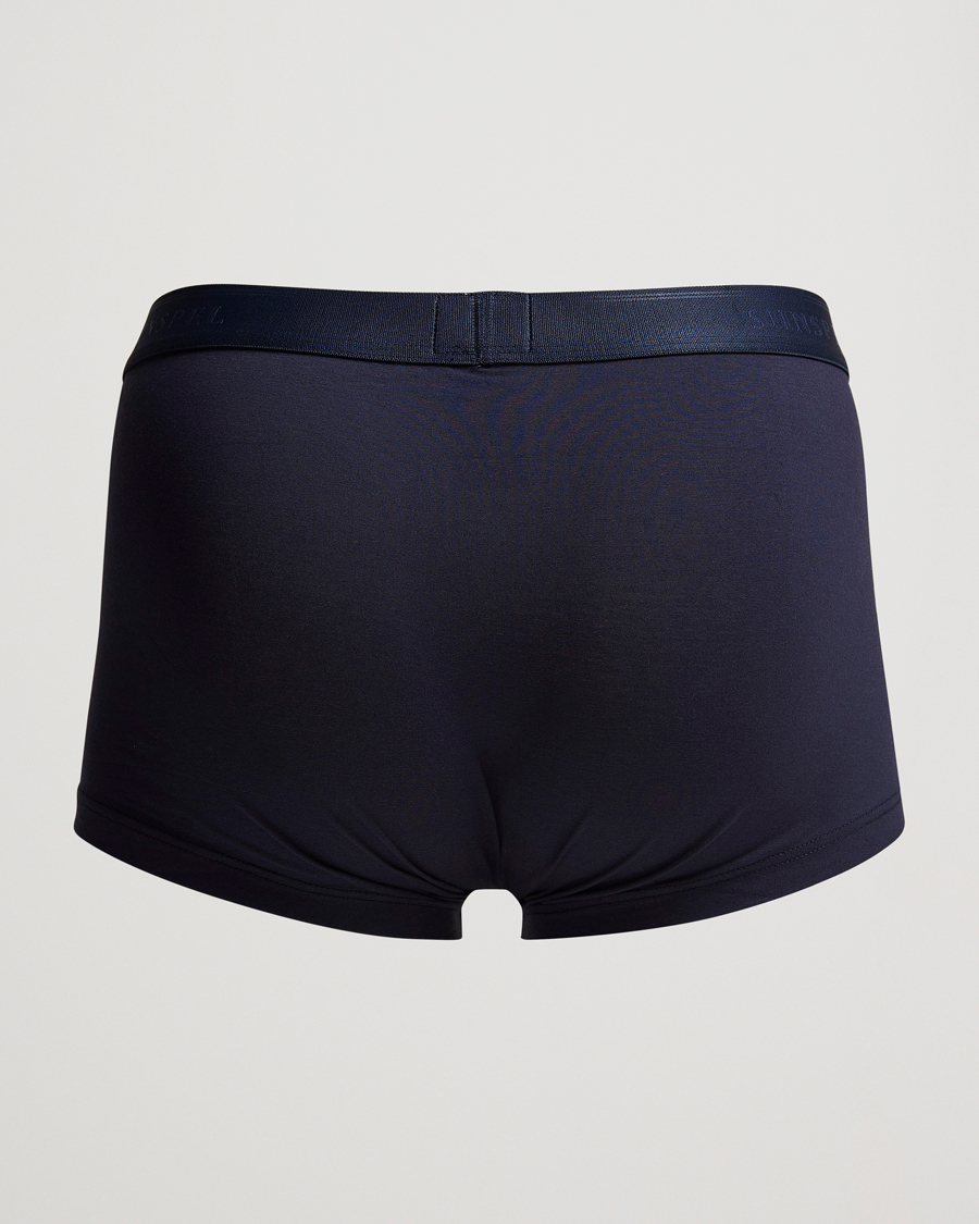 Uomini | Biancheria intima | Sunspel | Cotton Stretch Trunk Navy